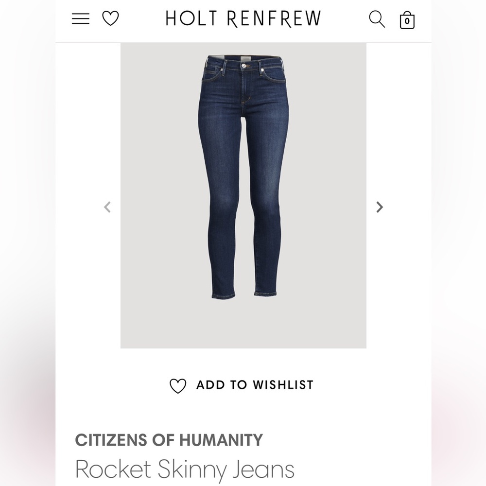 Citizens of Humanity Rocket Skinny Jeans